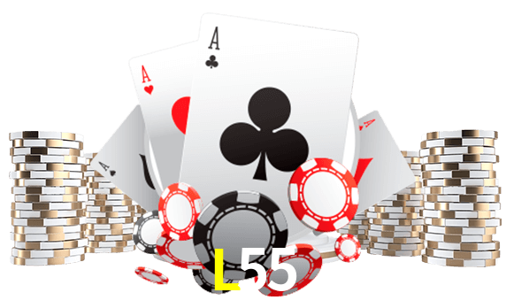 Jogue jogos de pôquer em L55